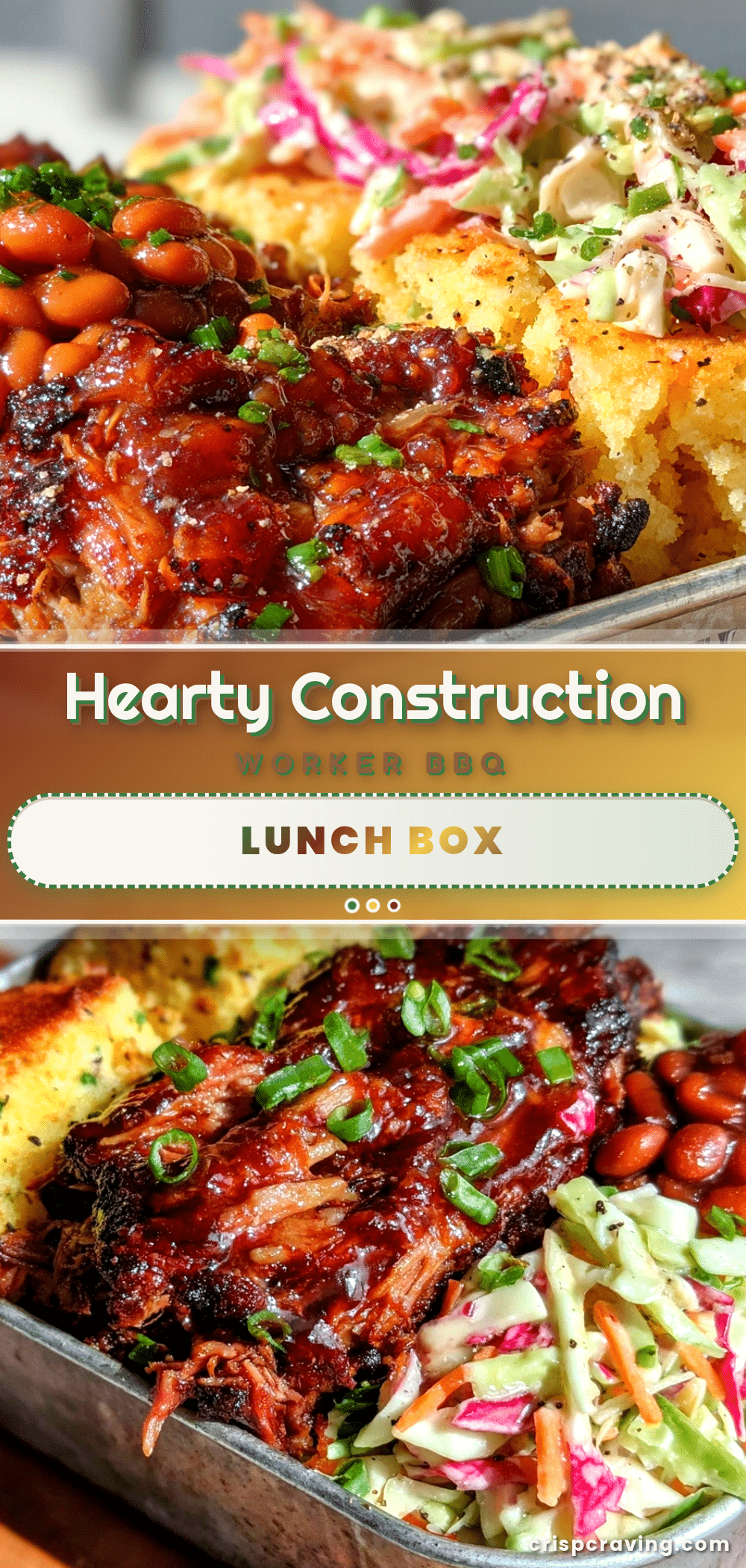 construction worker lunch box bbq leftovers recipe
