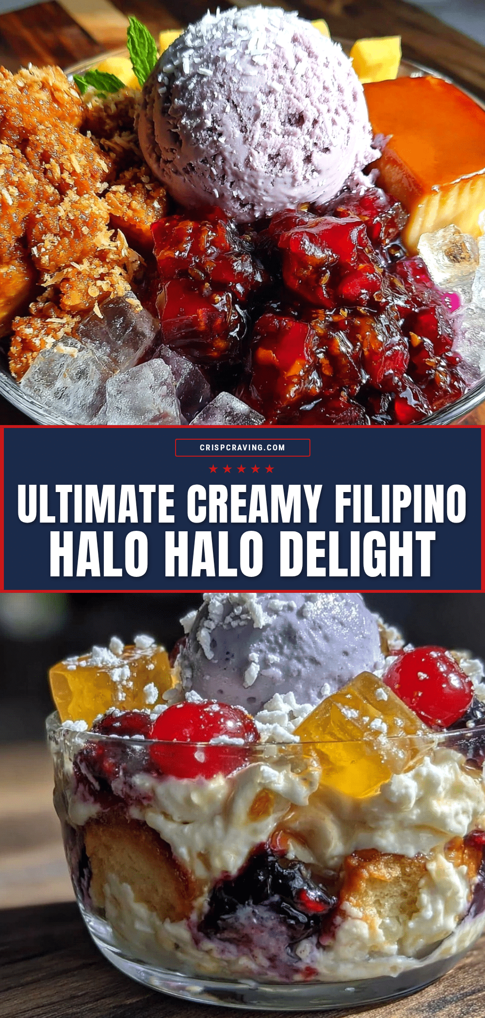 creamy authentic Filipino halo-halo recipe recipe