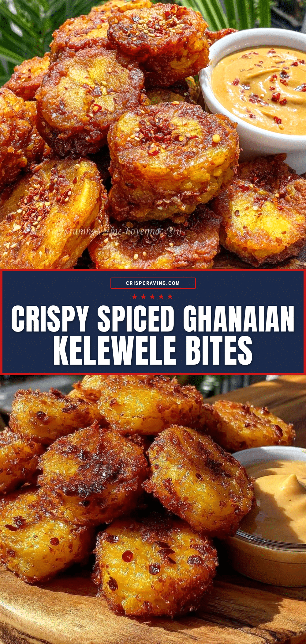 crispy Ghanaian kelewele recipe