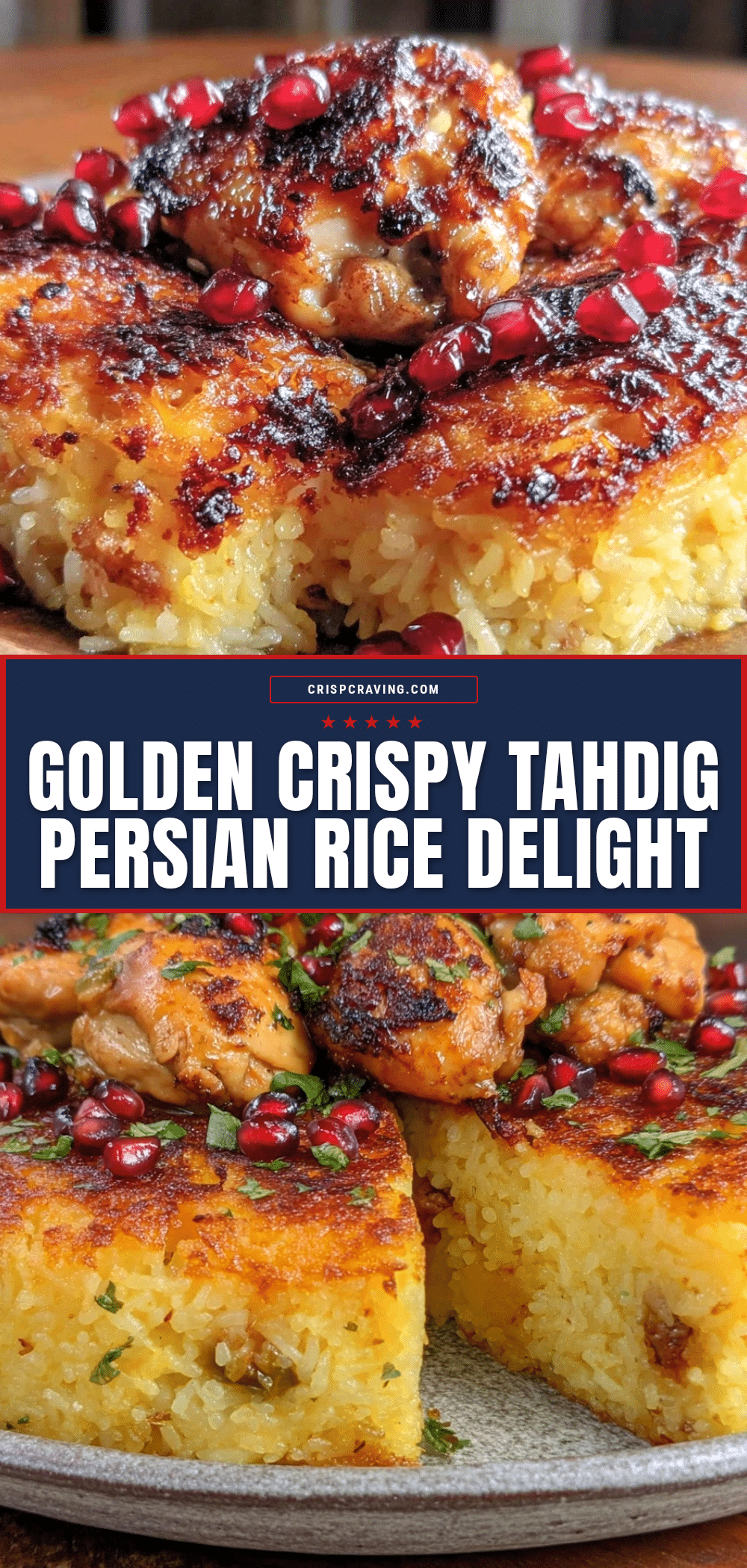 crispy golden tahdig Persian rice recipe