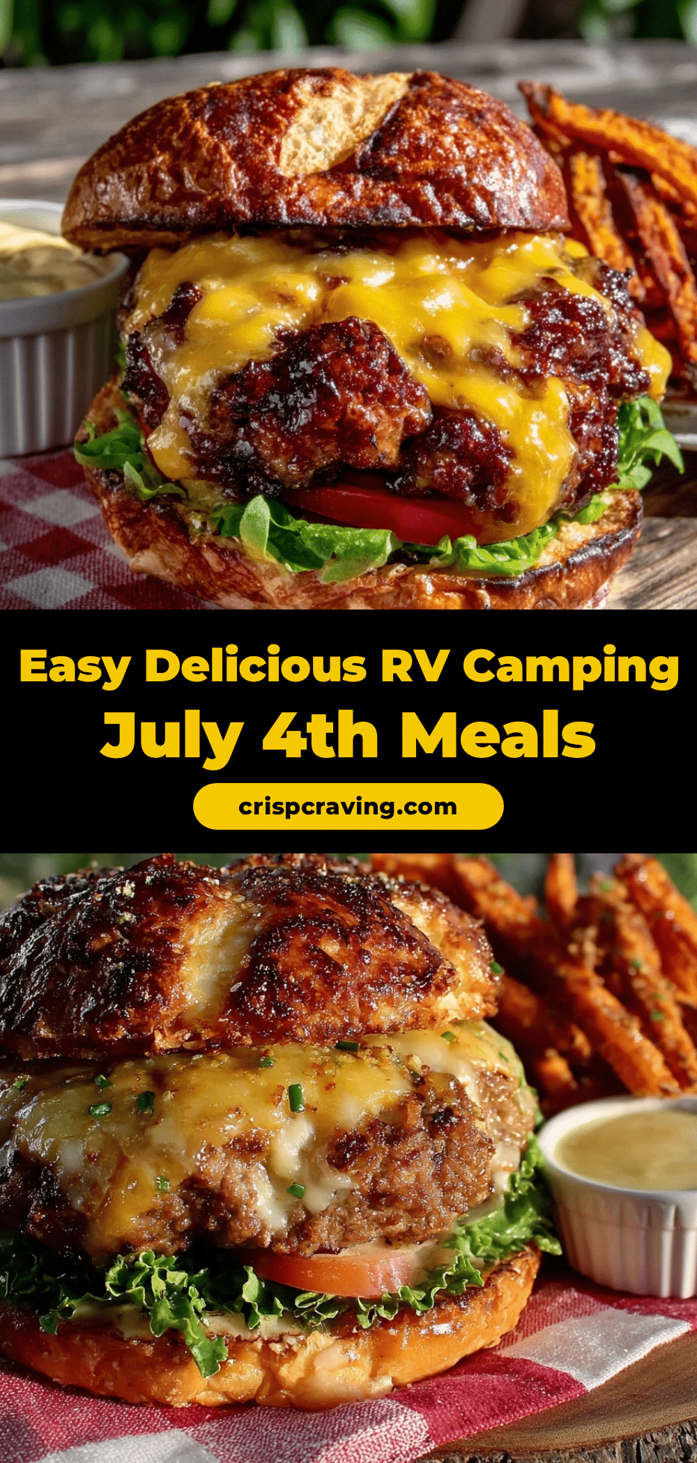 easy delicious RV camping July 4th meals recipe