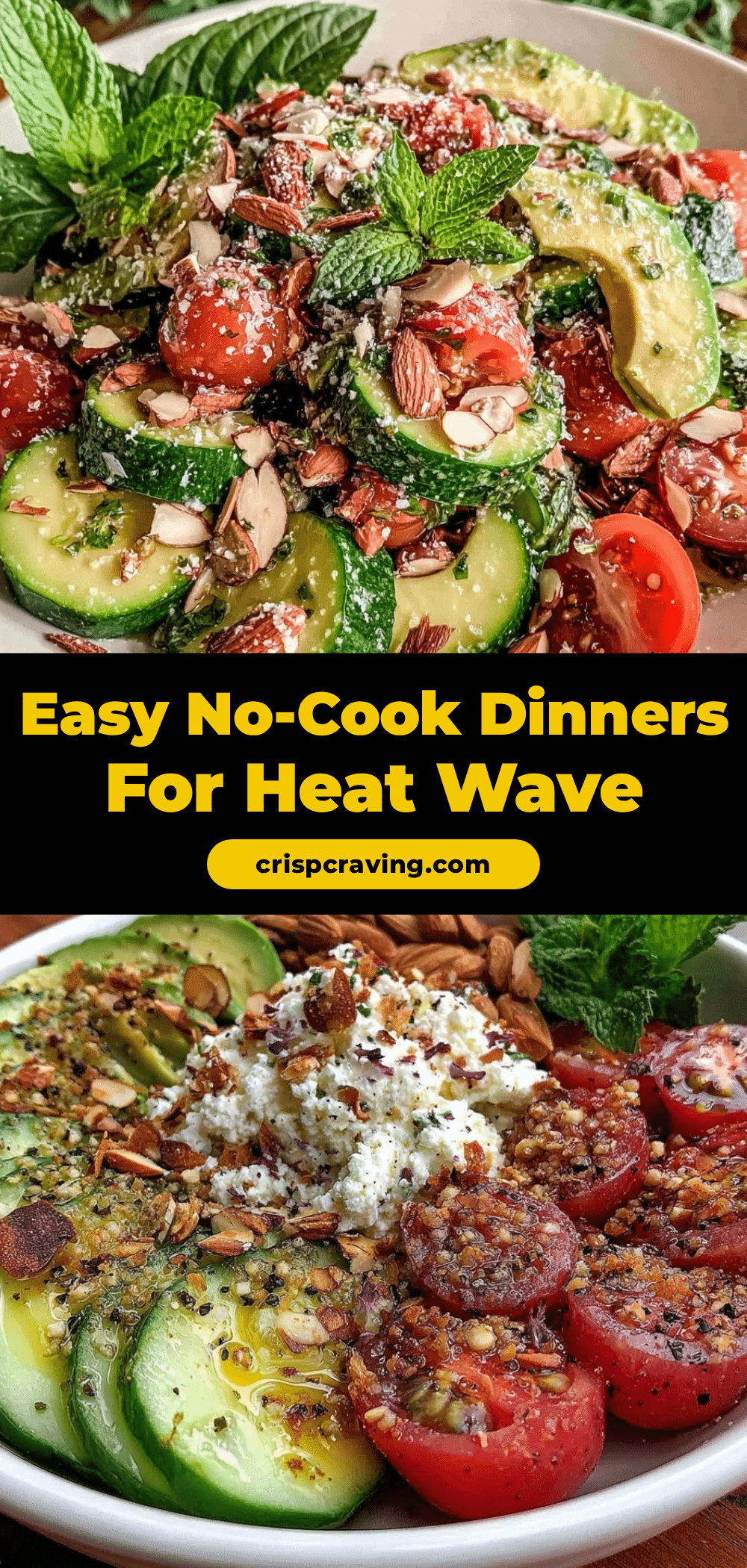 easy no-cook dinners recipe