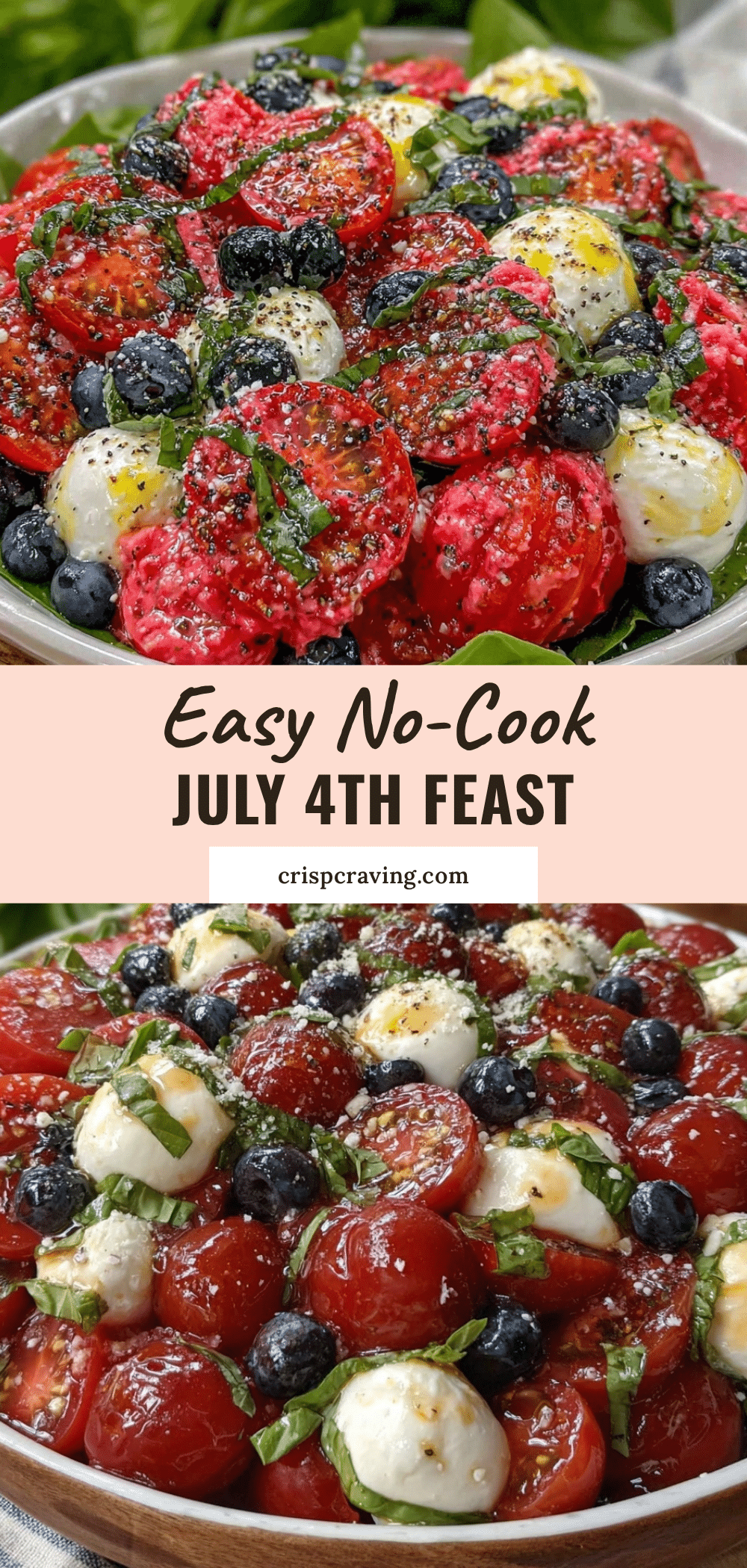 easy no-cook july 4th menu recipe