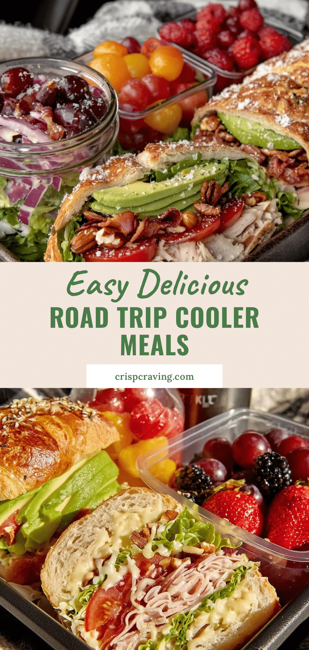 easy road trip cooler meals recipe