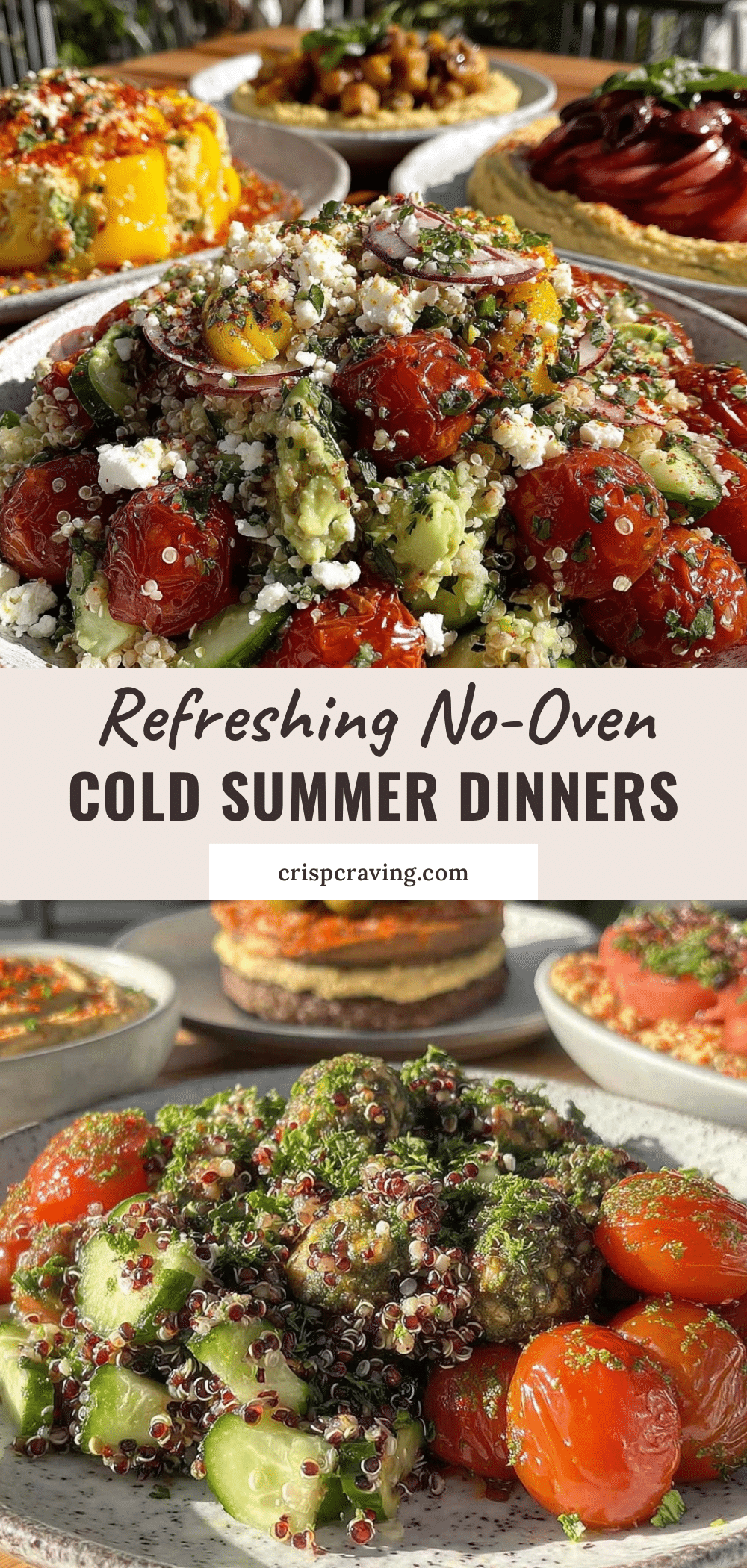 fresh cold summer dinners recipe