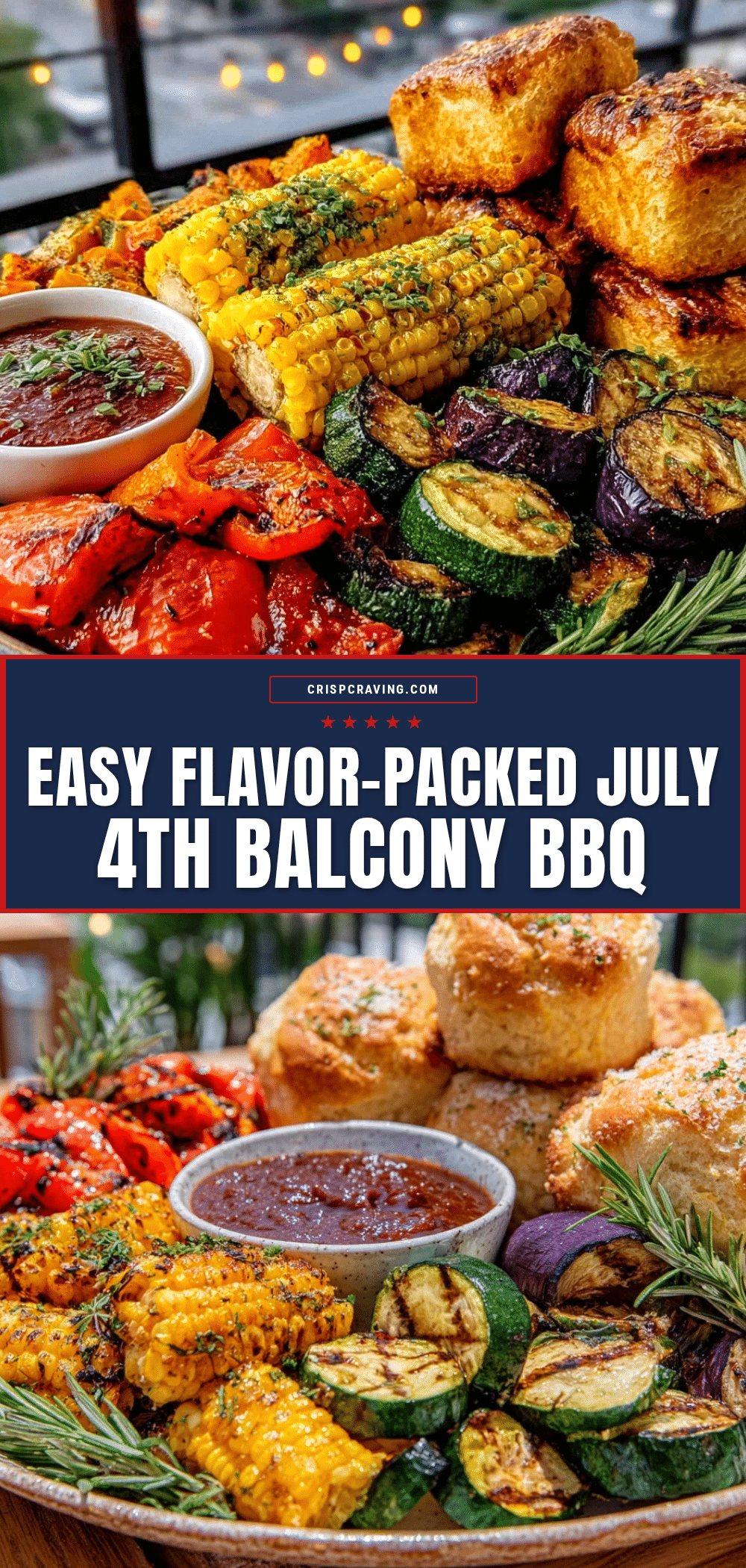 July 4th Apartment Balcony BBQ recipe