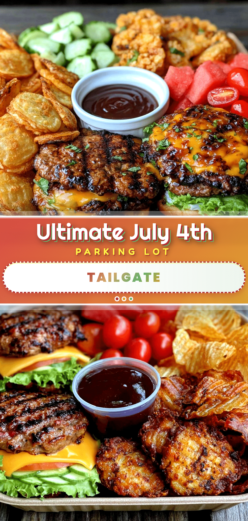 July 4th tailgate menu recipe