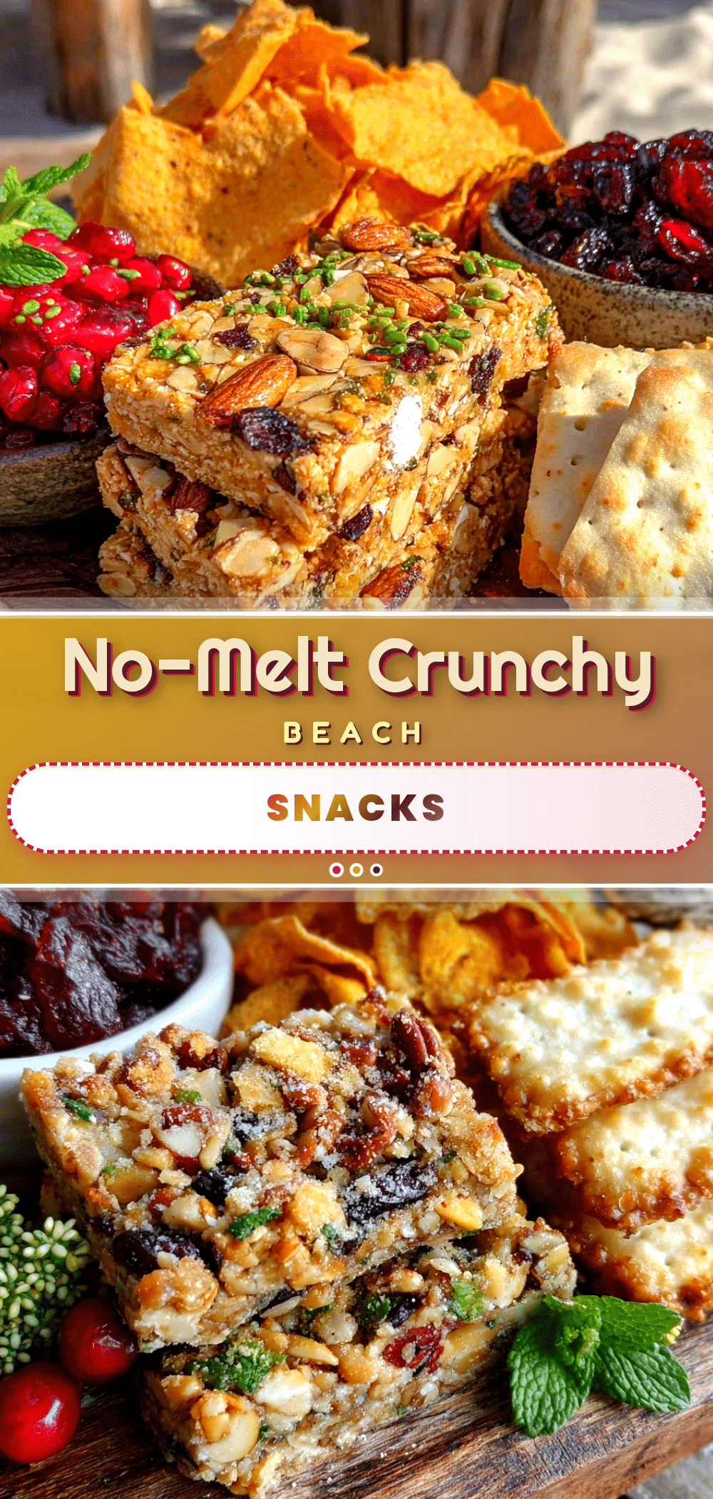 no-melt beach snacks recipe