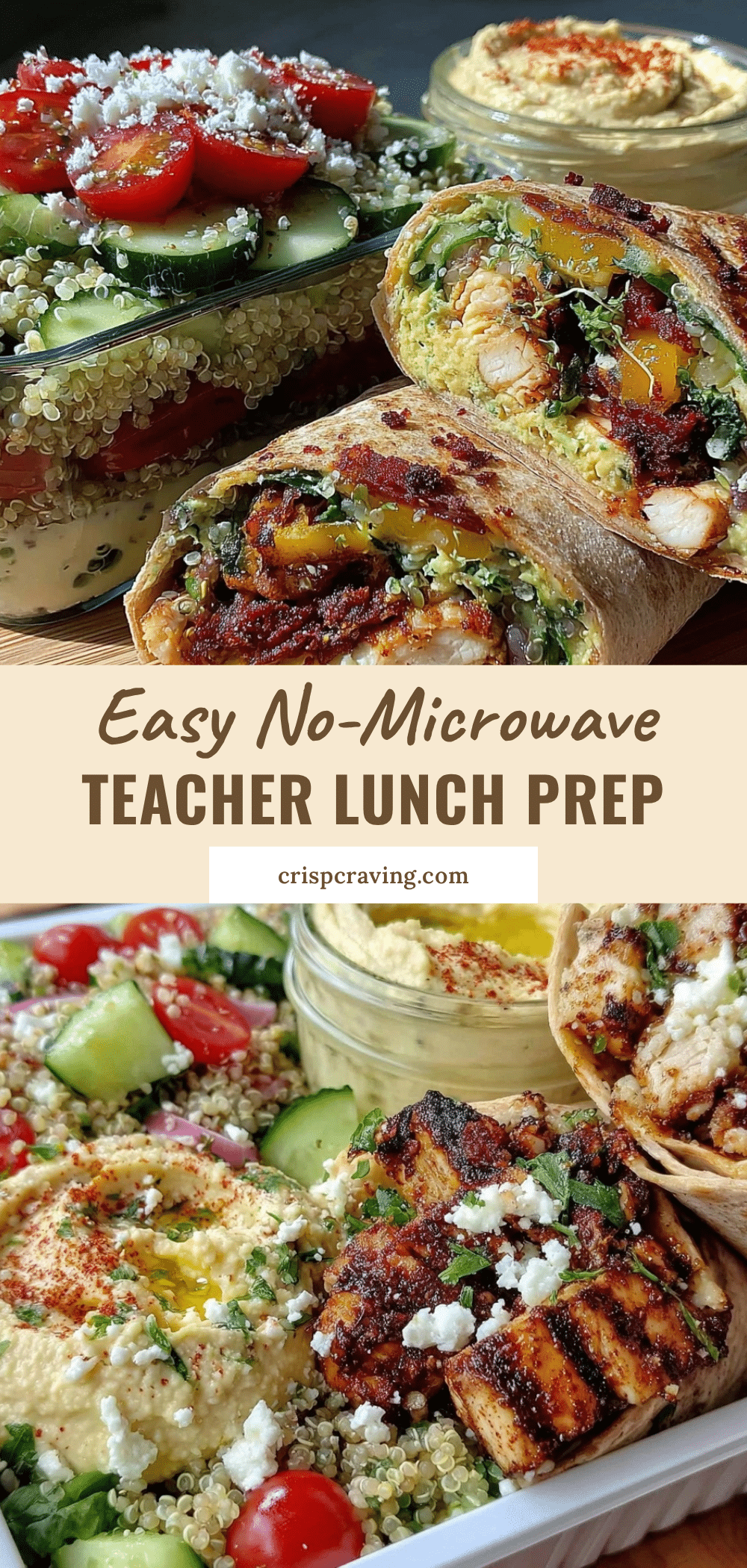 no-microwave teacher summer school lunch ideas recipe