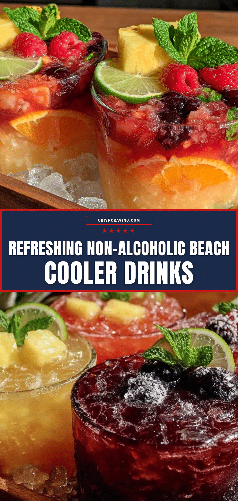 non alcoholic beach cooler drinks recipe