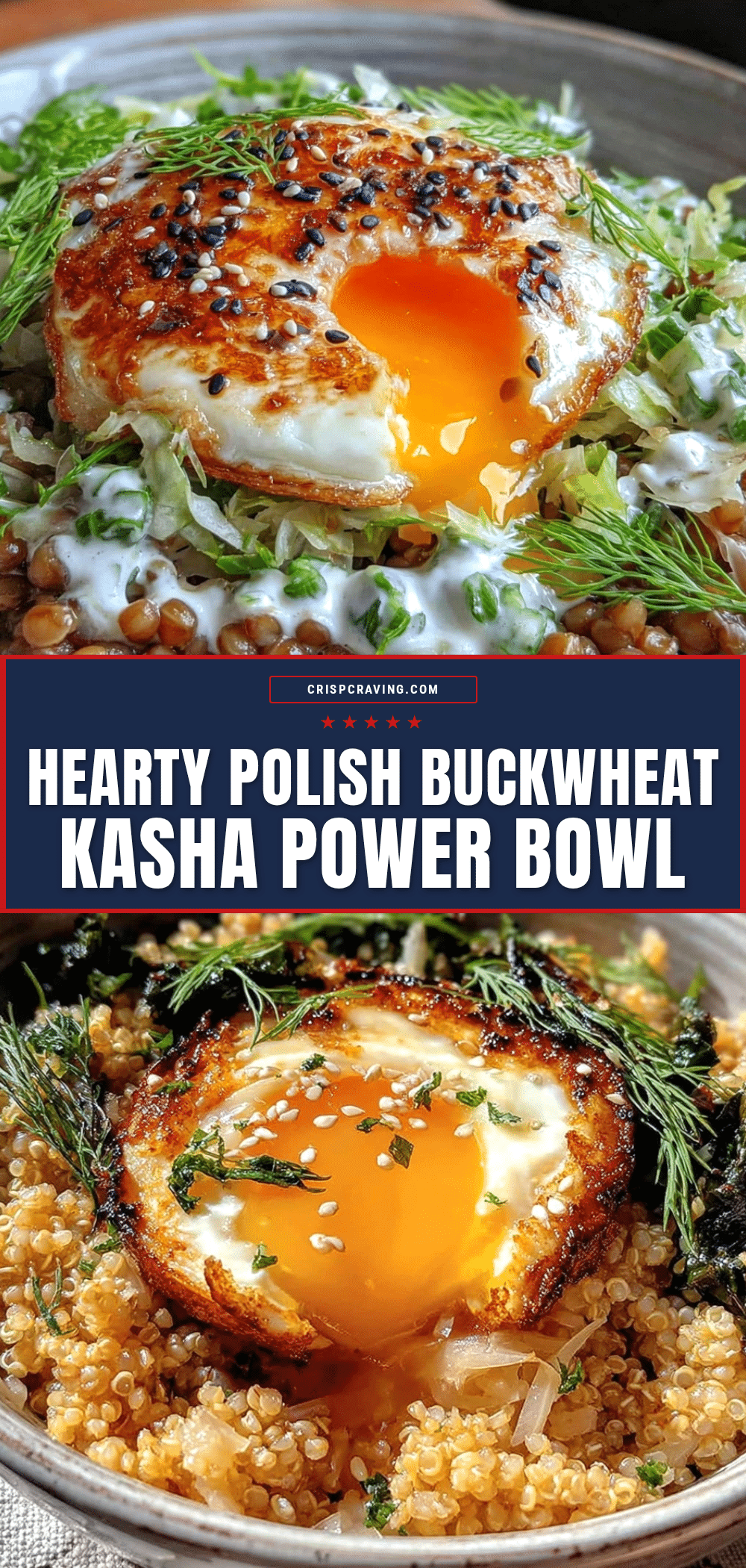 polish buckwheat kasha power bowl recipe