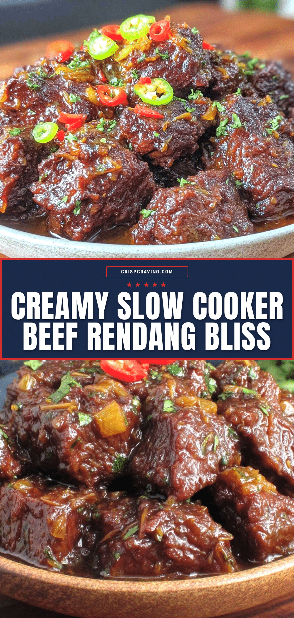 slow cooker beef rendang recipe