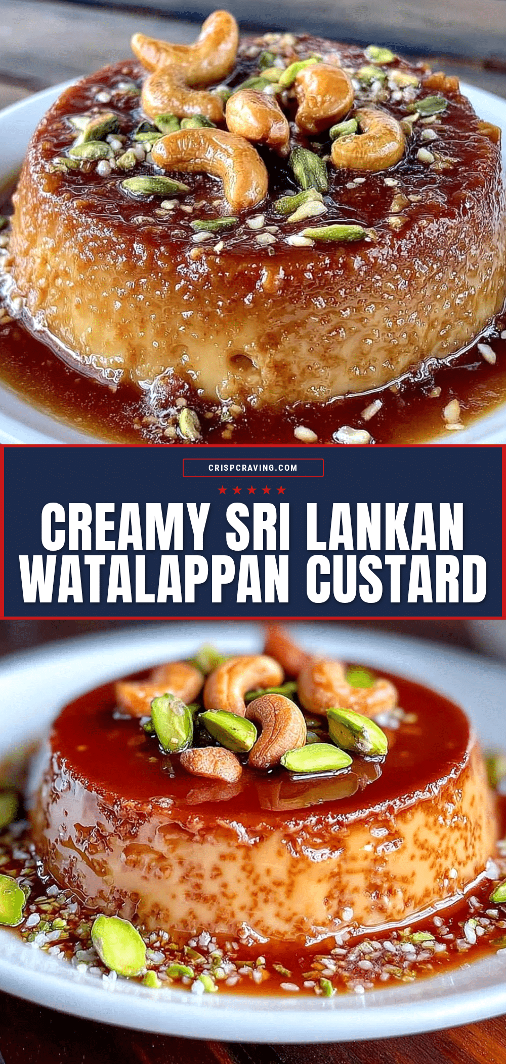 Sri Lankan Watalappan recipe