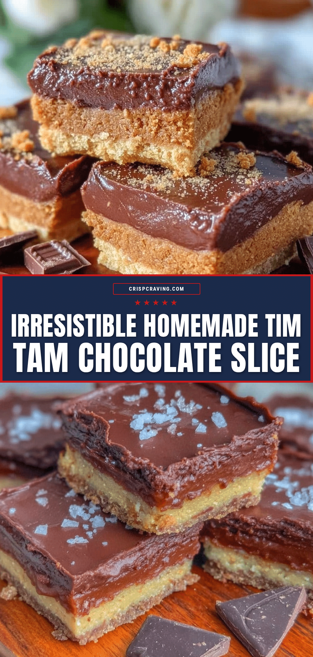 Tim Tam Chocolate Biscuit Slice recipe