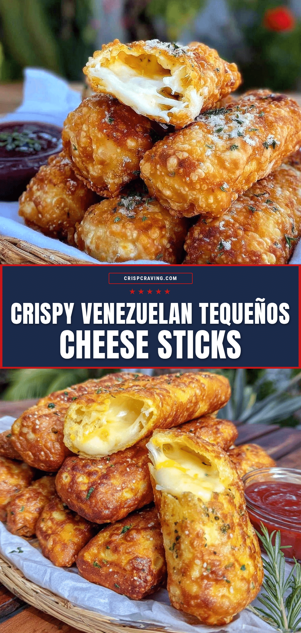 Venezuelan tequeños recipe