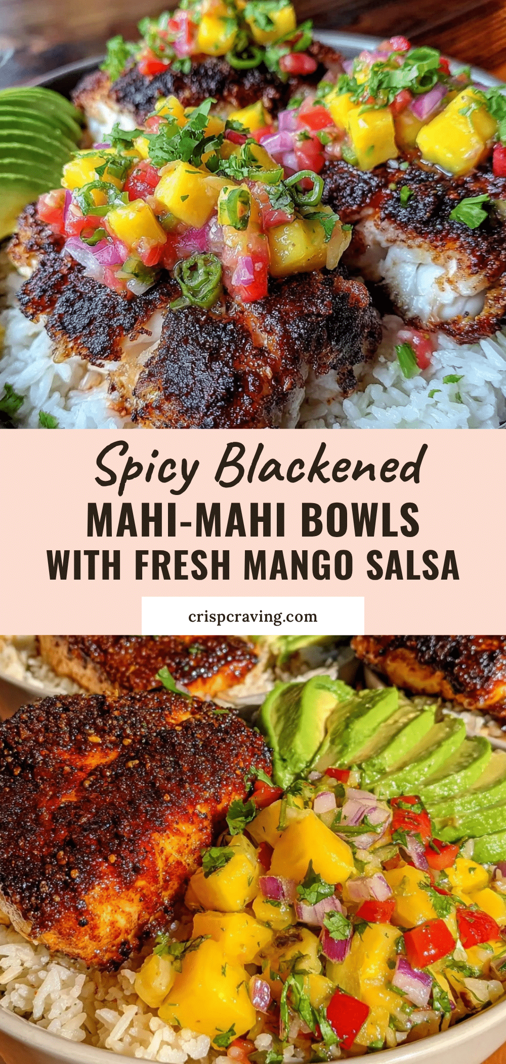 blackened mahi-mahi bowls recipe