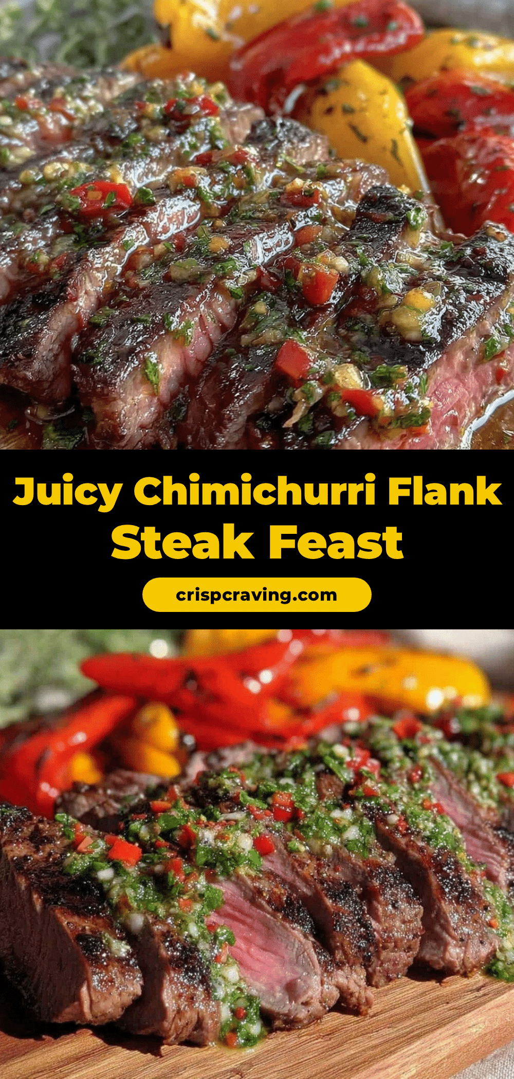 chimichurri grilled flank steak recipe