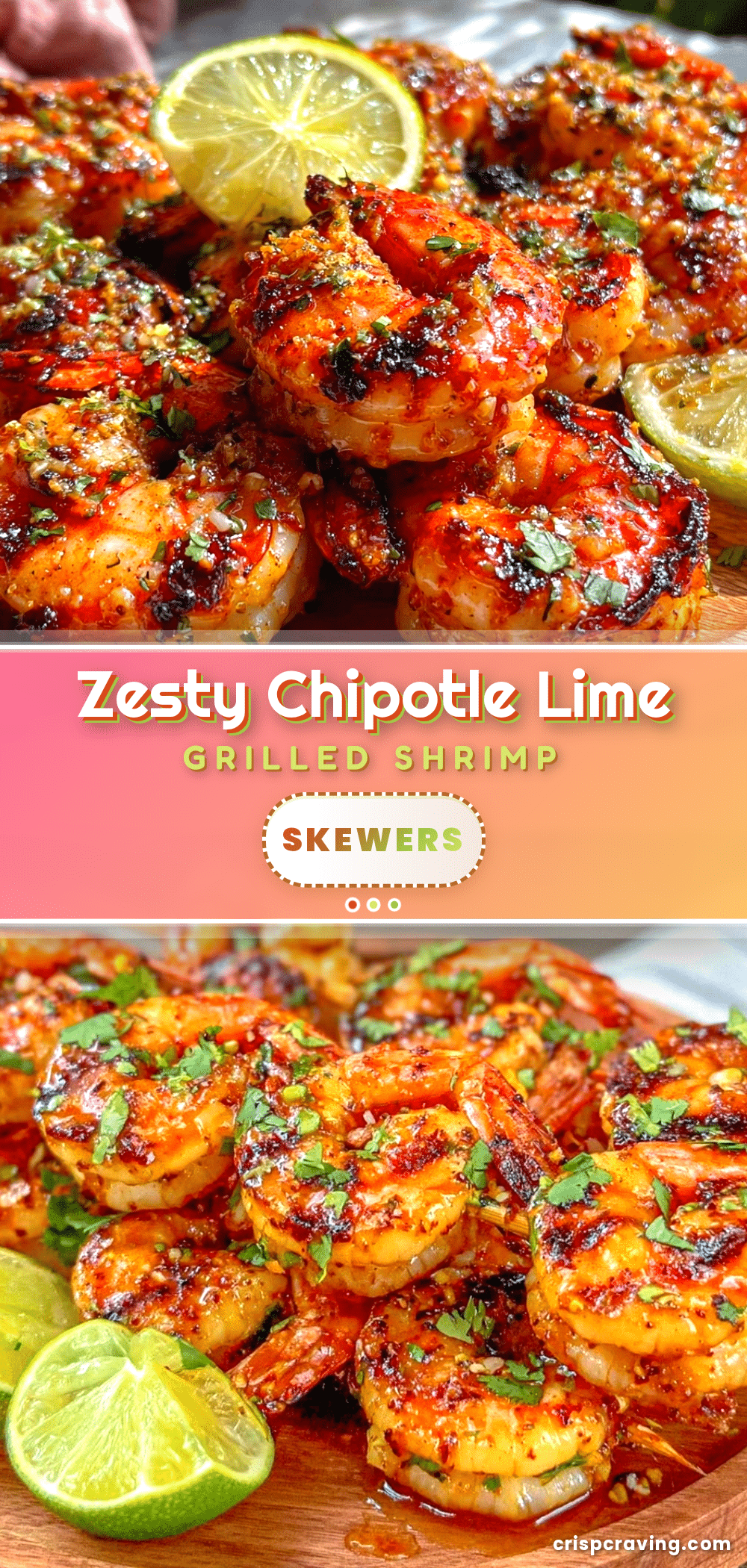 chipotle lime grilled shrimp skewers recipe