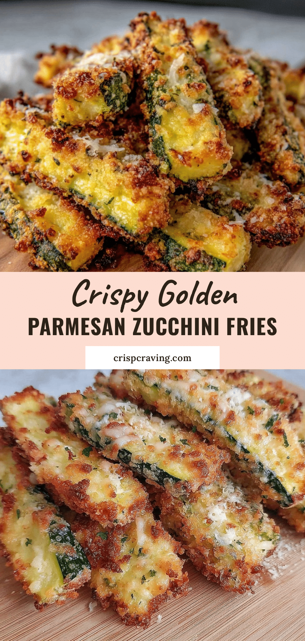 crispy Parmesan zucchini fries recipe
