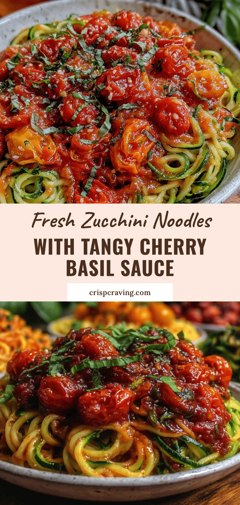 fresh zucchini noodles recipe