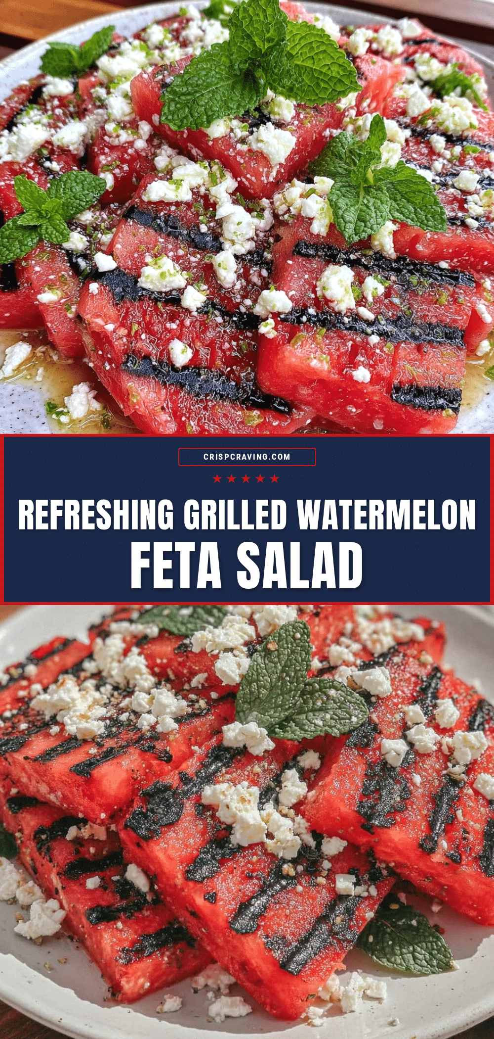 grilled watermelon and feta salad recipe