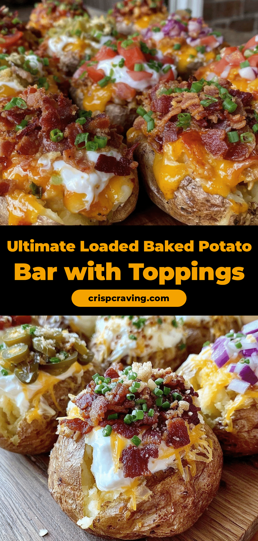 loaded baked potato bar recipe
