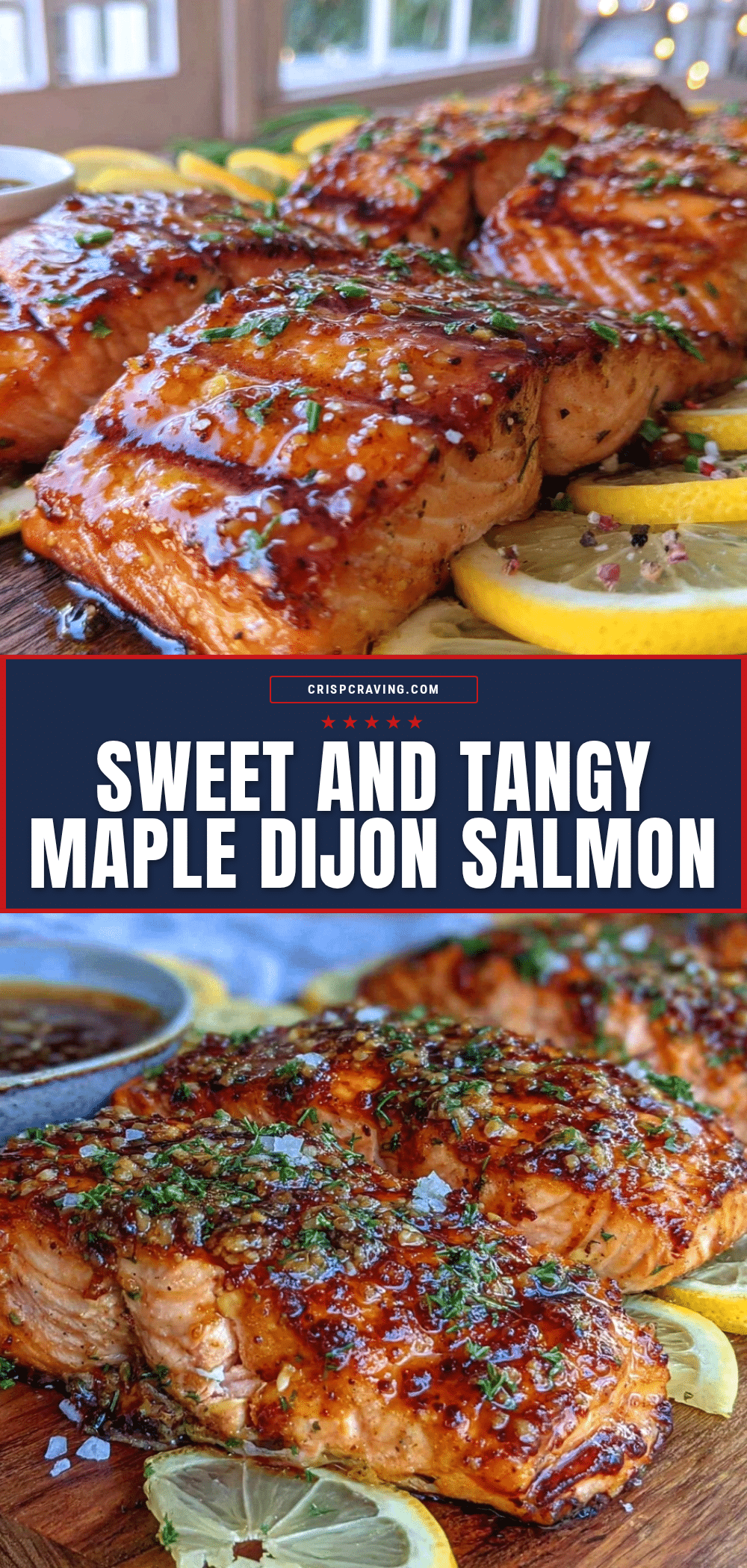 maple dijon grilled salmon recipe