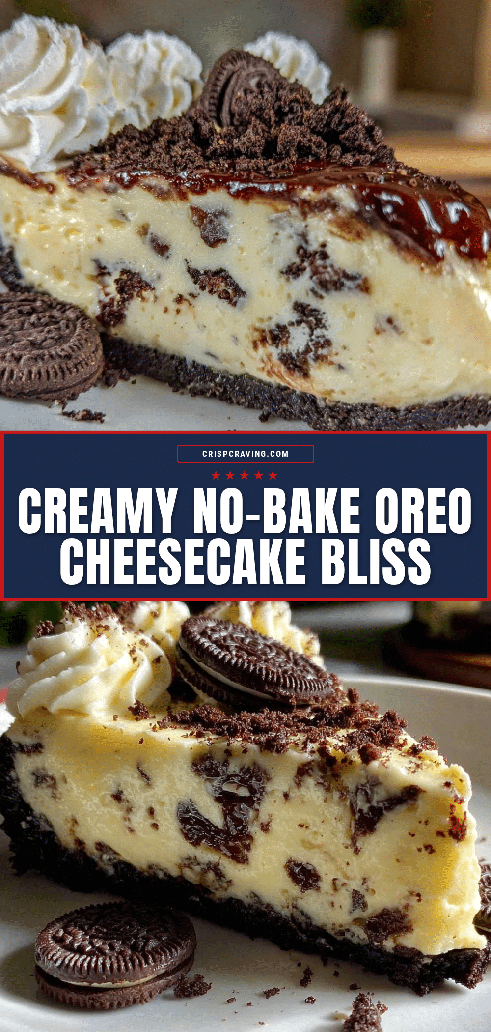 no-bake Oreo cheesecake recipe
