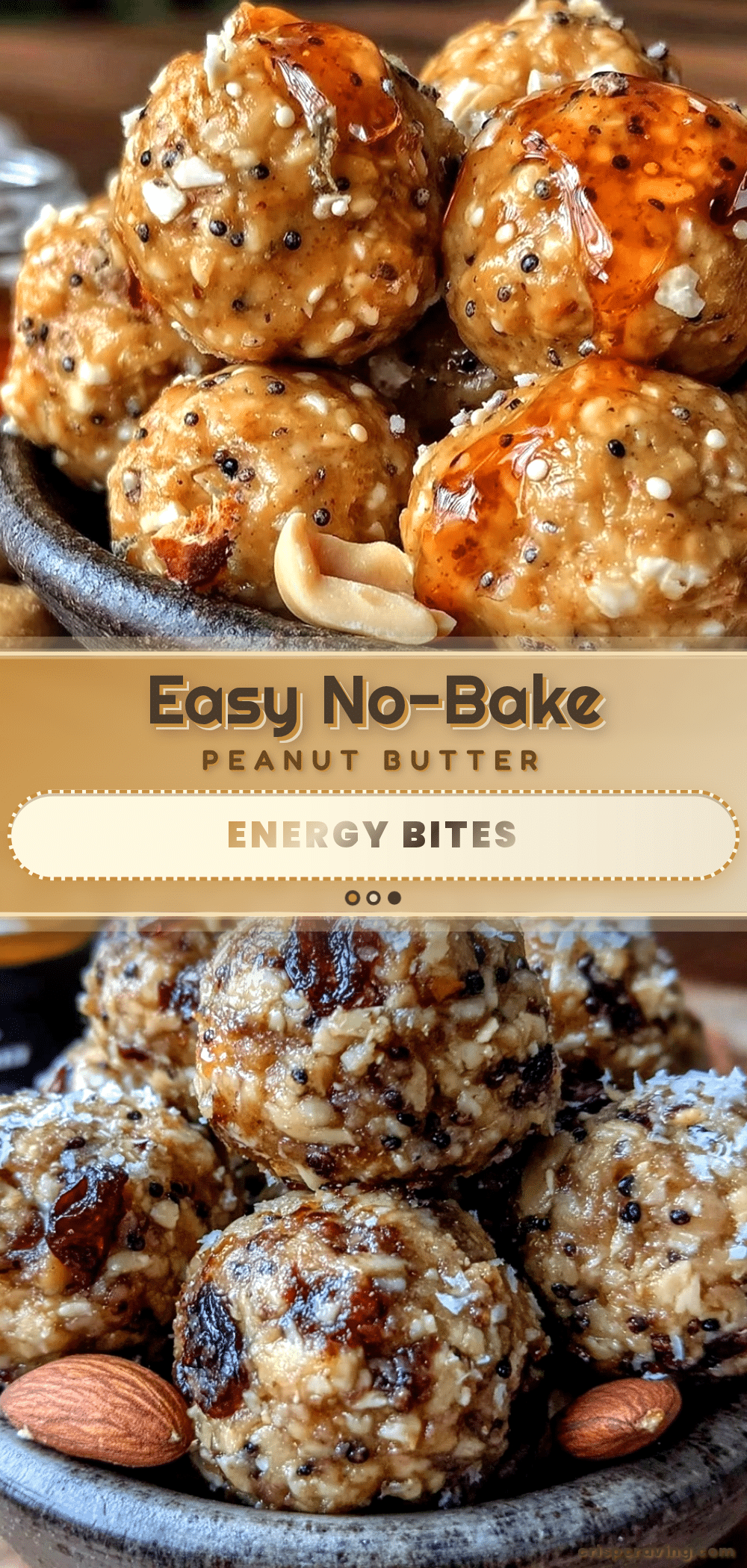 no-bake peanut butter energy bites recipe