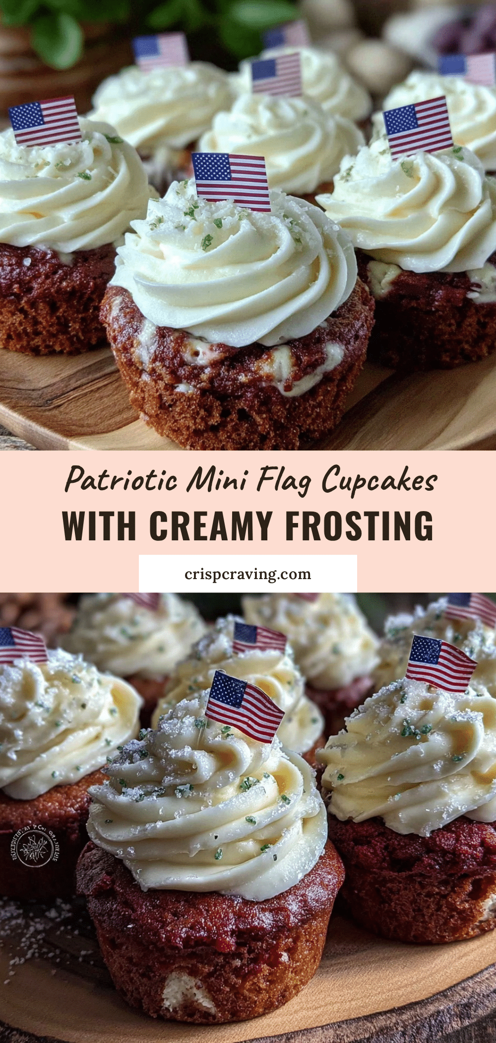 perfect mini american flag cupcakes recipe