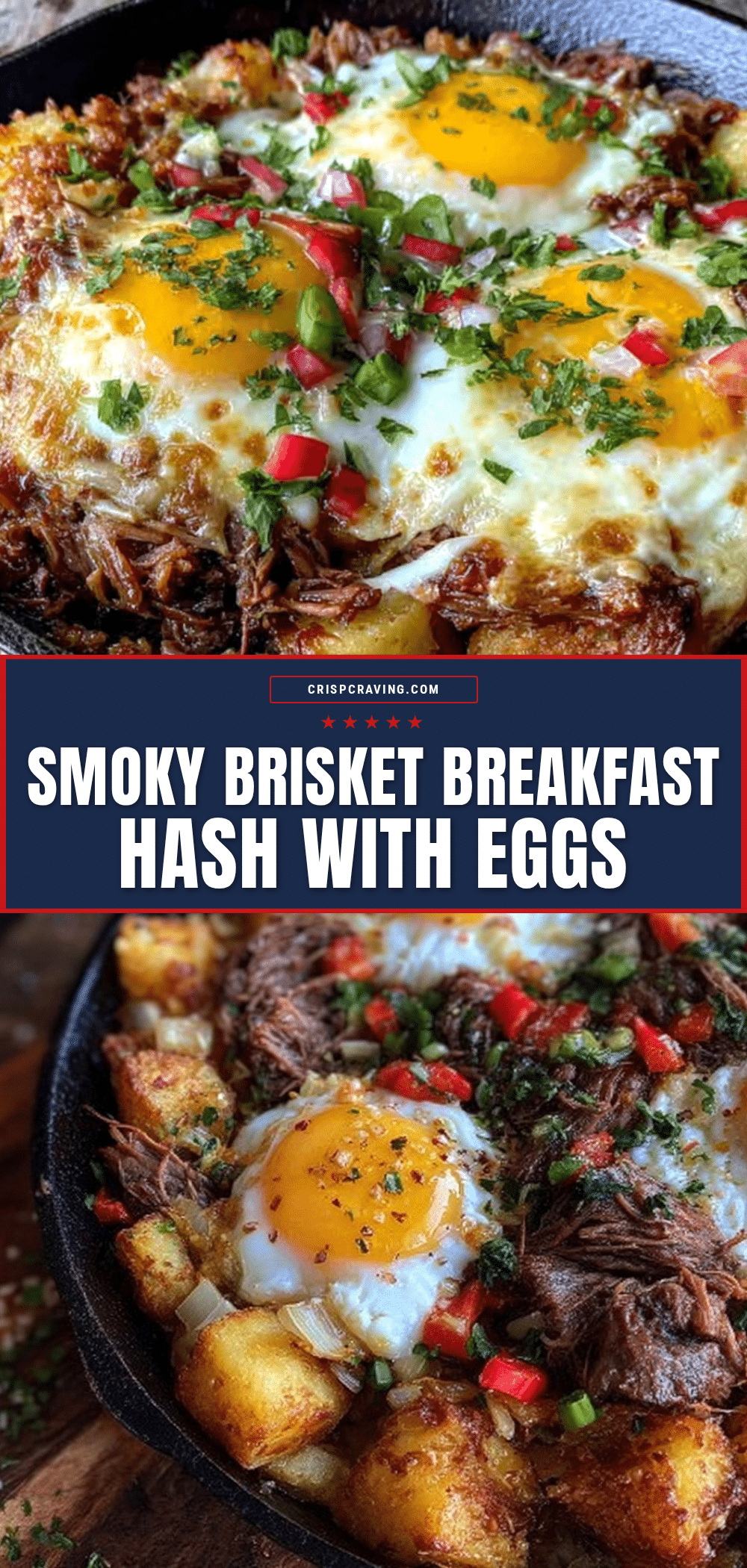 smoked brisket breakfast hash recipe