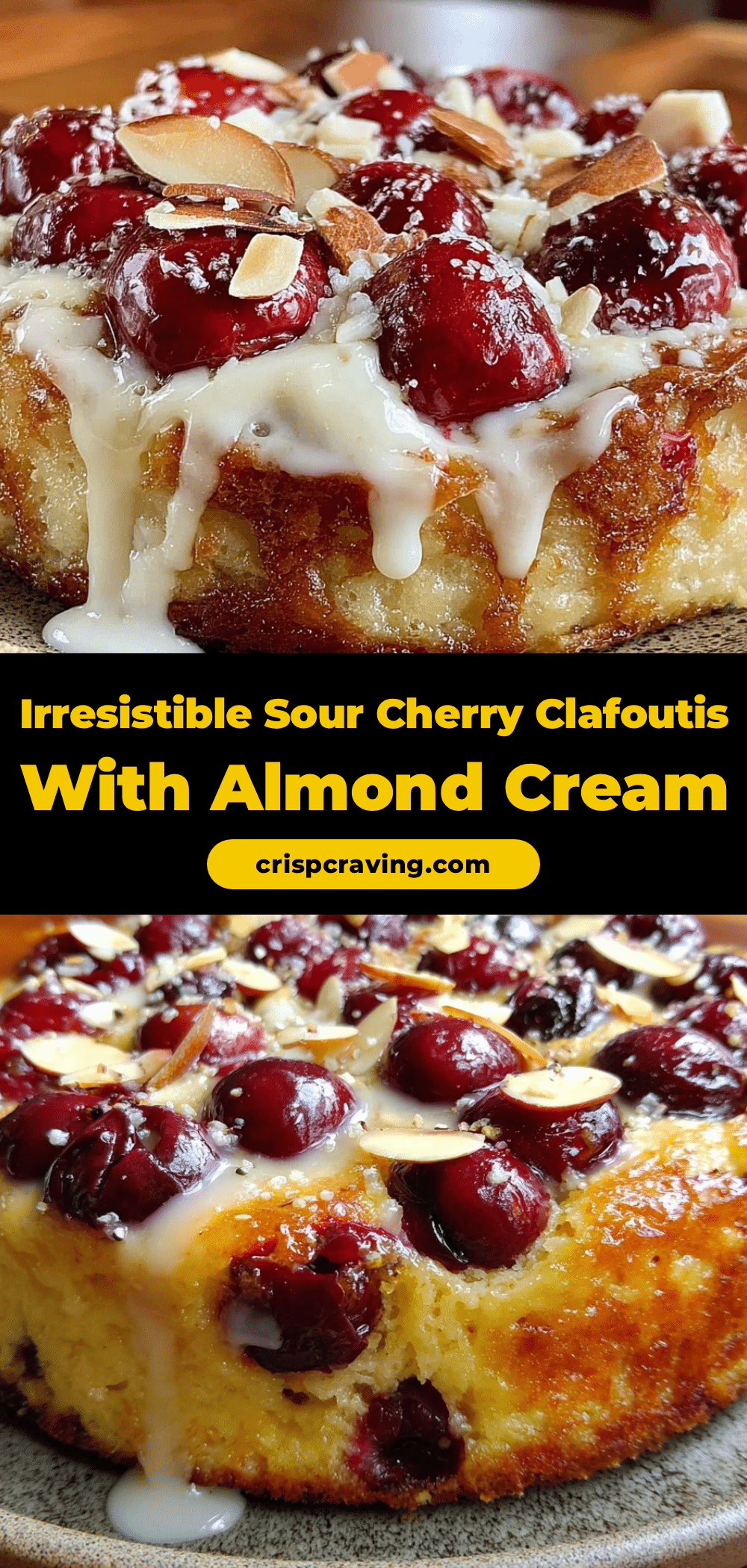 sour cherry clafoutis recipe