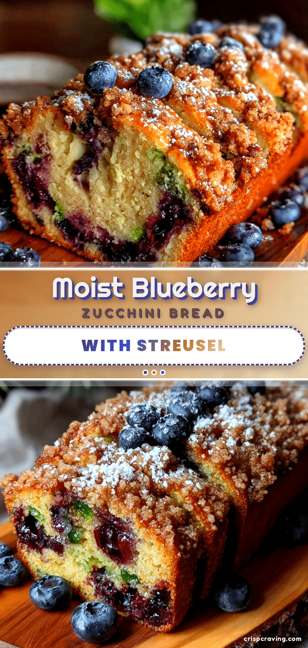 blueberry zucchini bread recipe