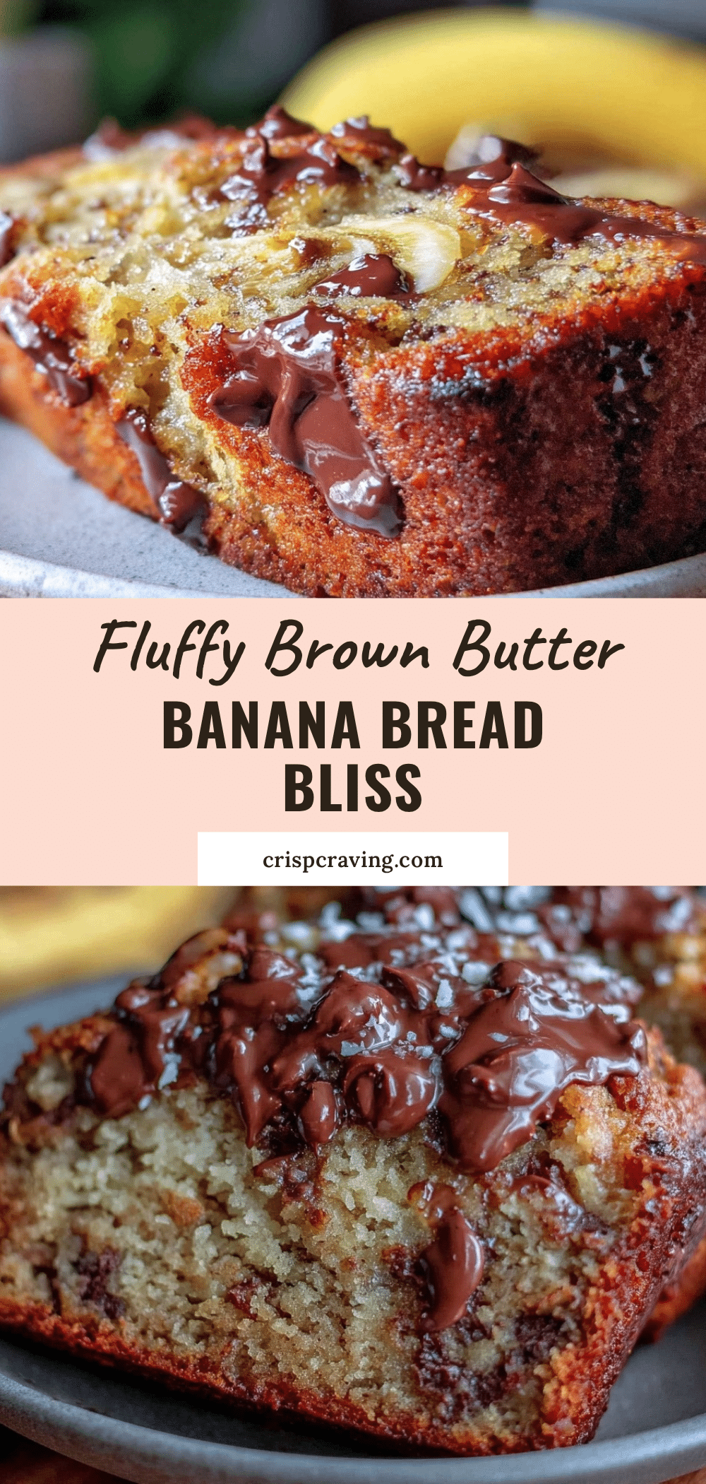 brown butter banana bread recipe