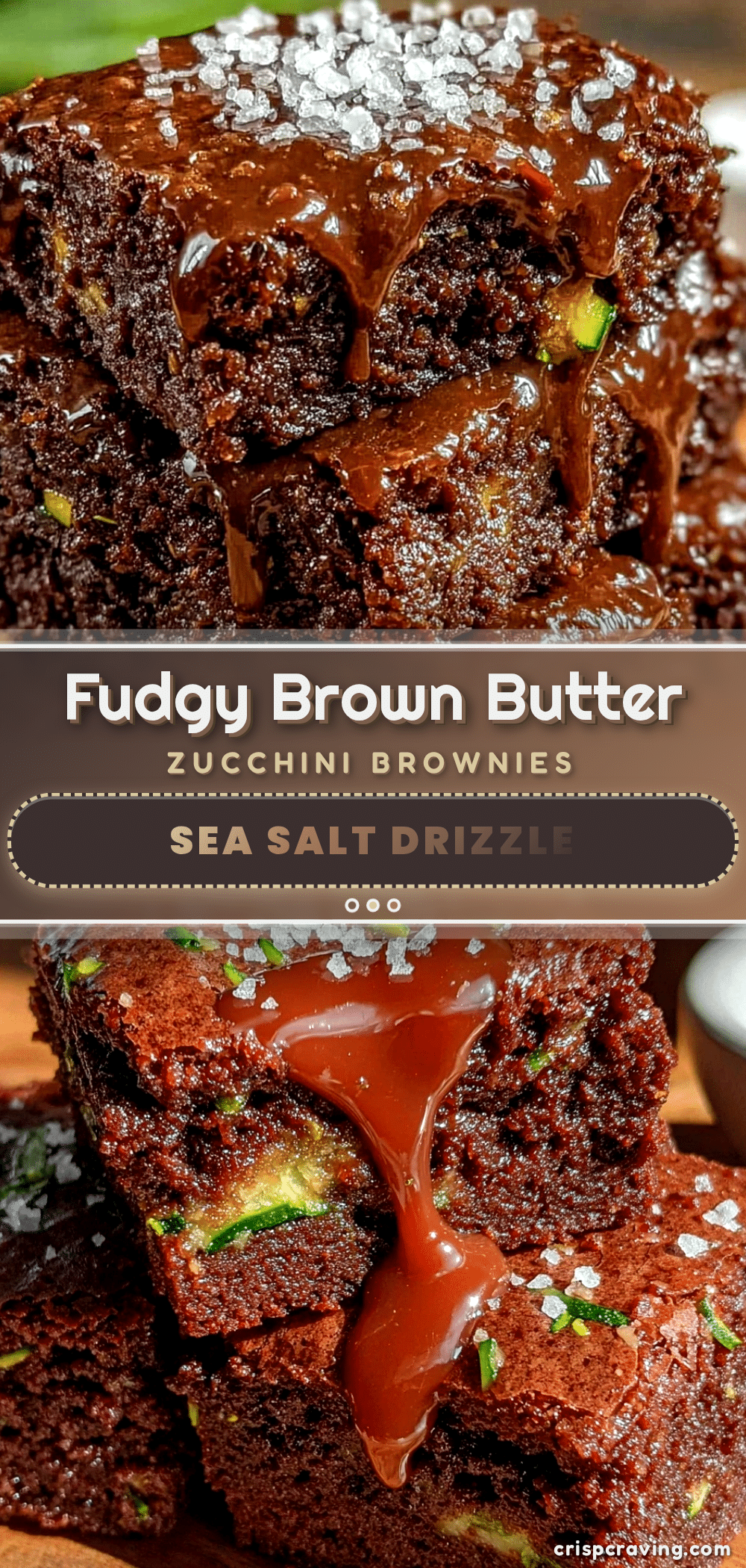 brown butter zucchini brownies recipe