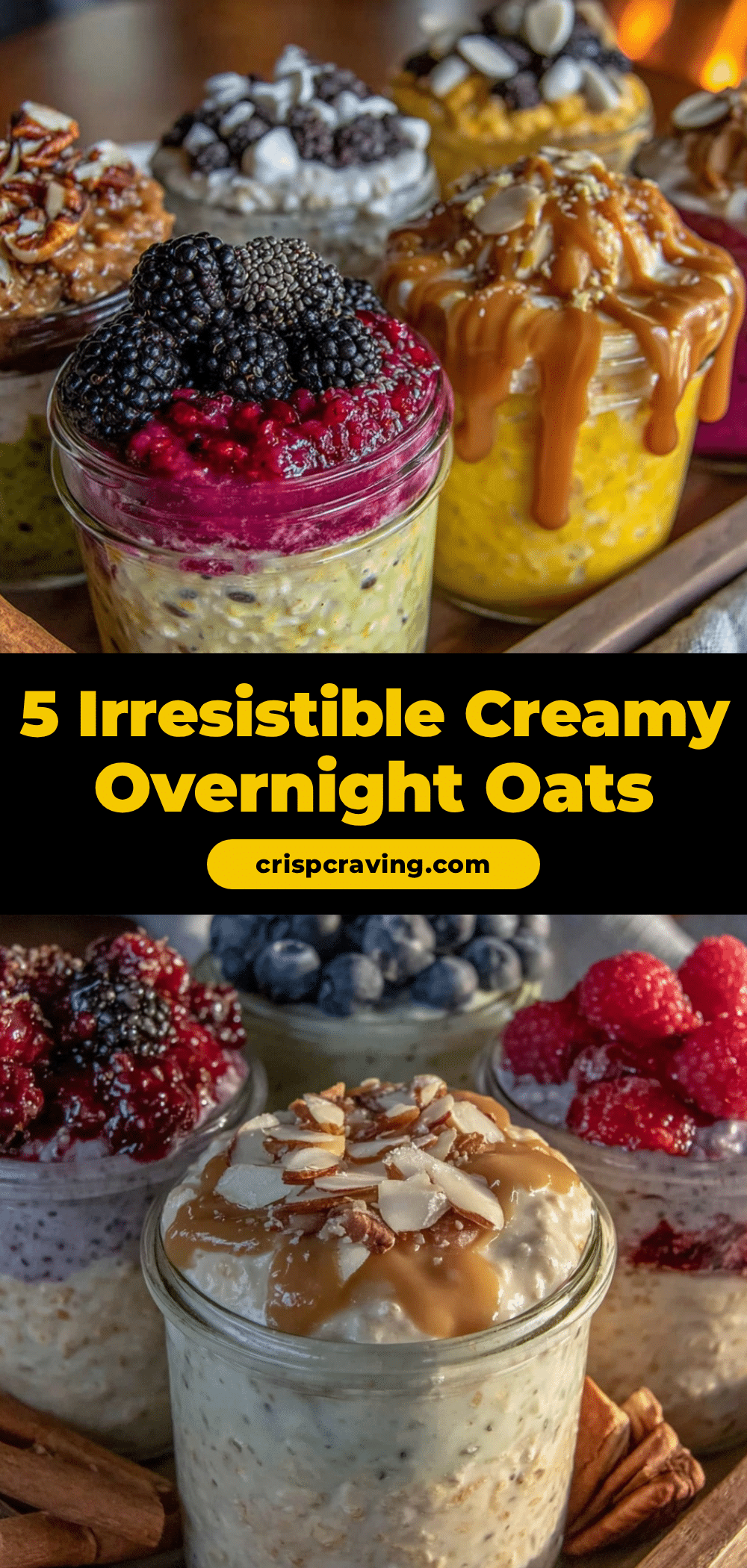 creamy overnight oats recipe