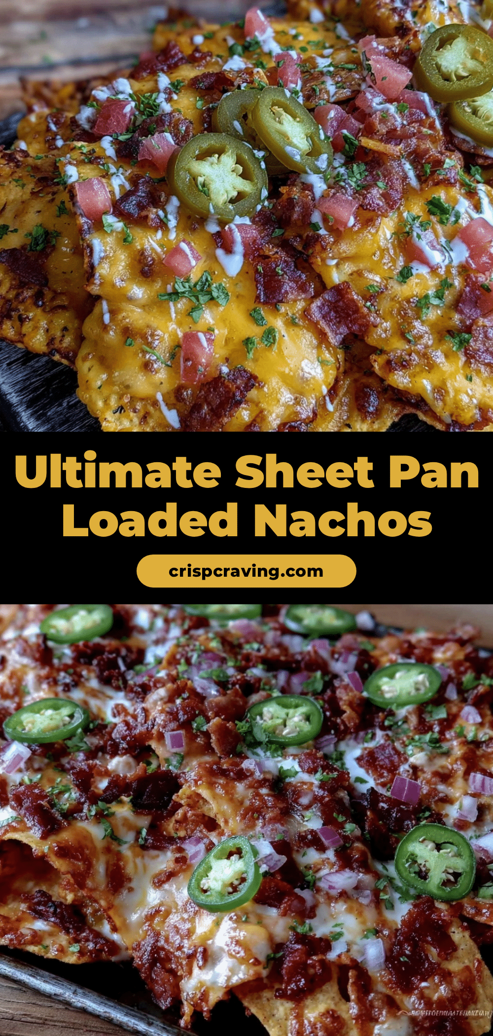 crispy sheet pan loaded nachos recipe