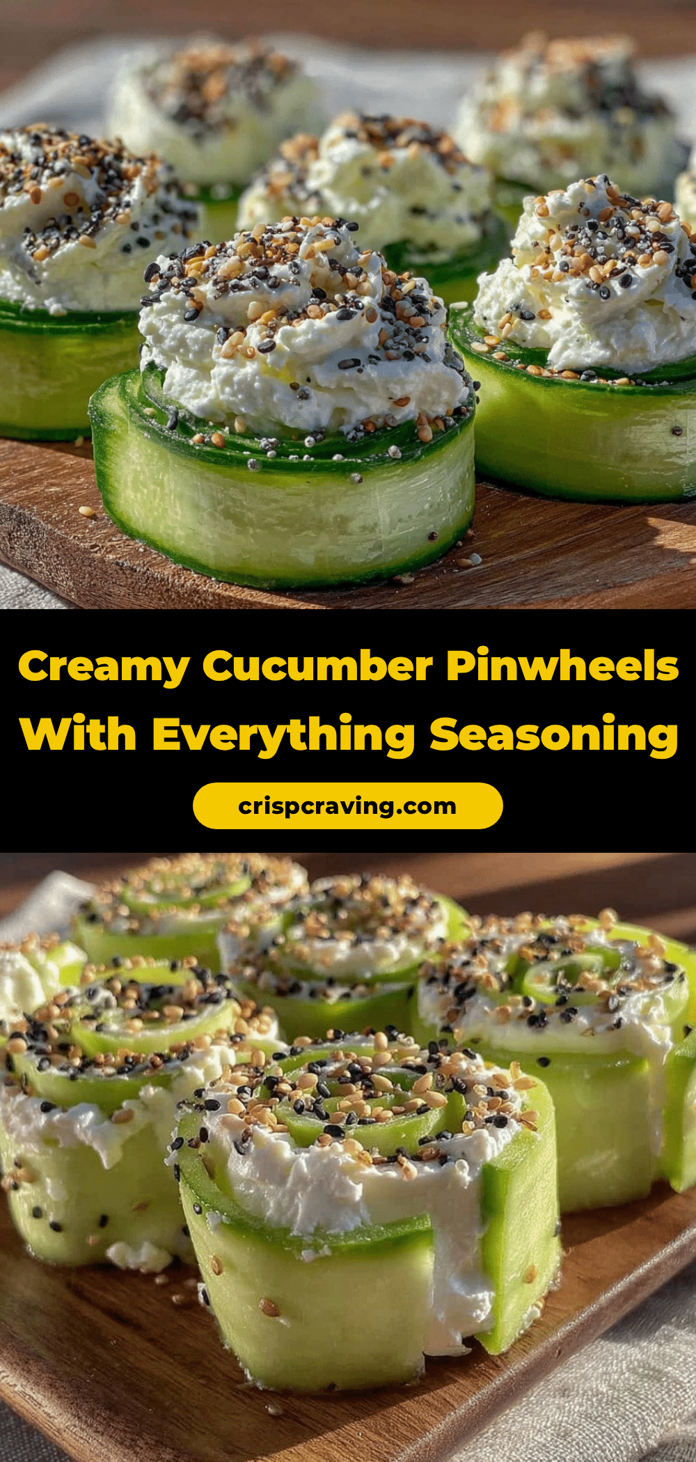 cucumber and cream cheese pinwheels recipe