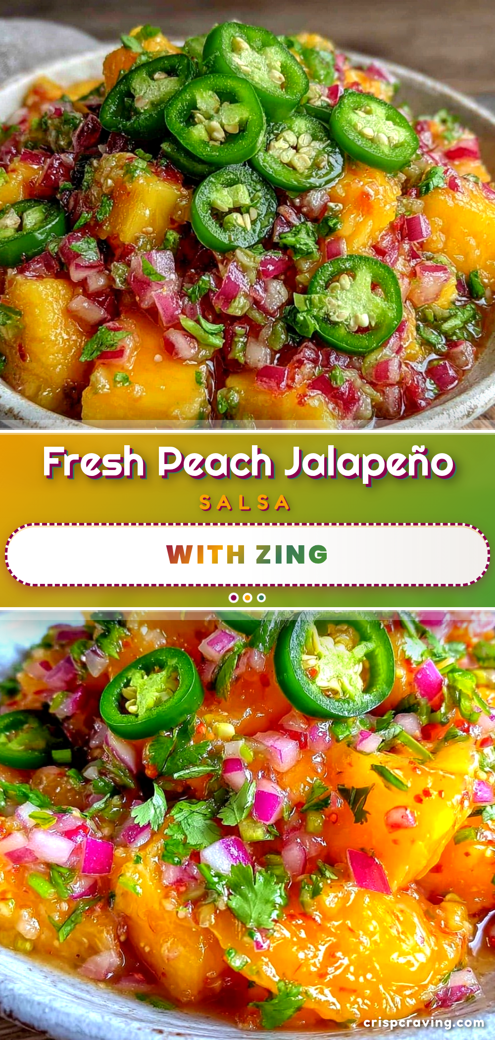 fresh peach jalapeño salsa recipe