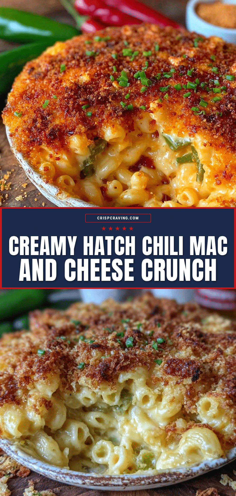 hatch chili baked mac and cheese recipe