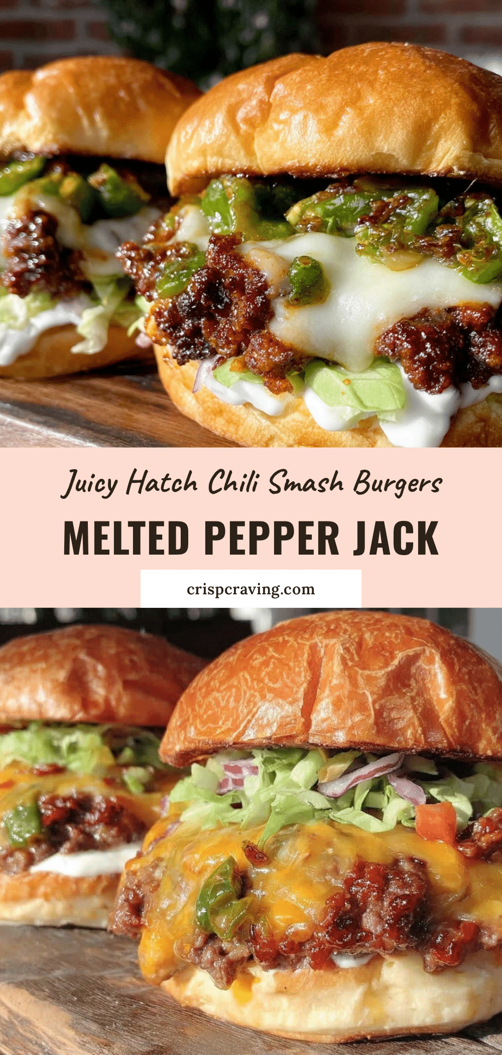Hatch chili smash burgers recipe