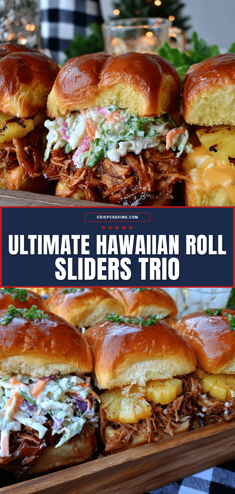 Hawaiian roll sliders recipe