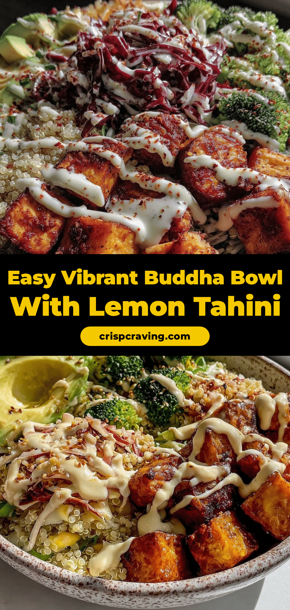 healthy simple Buddha bowl recipe
