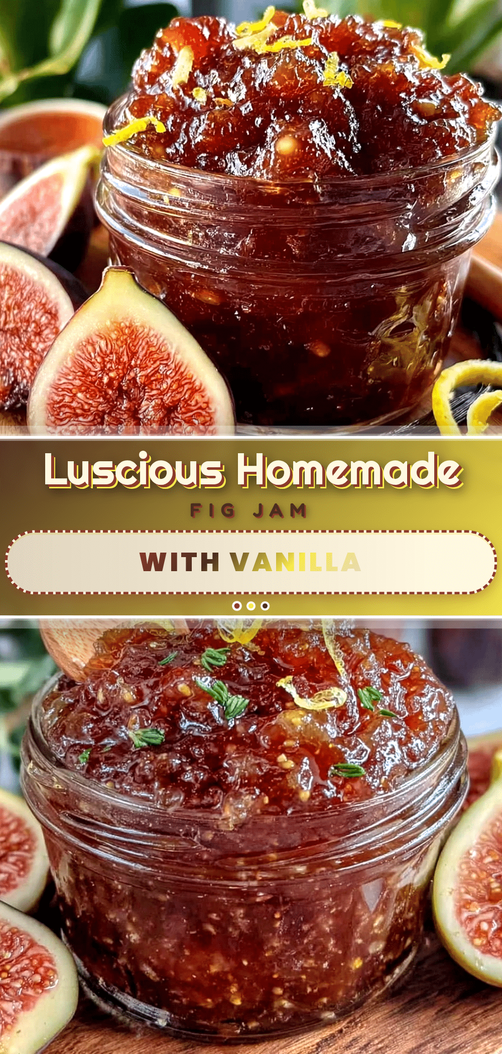 homemade fig jam recipe