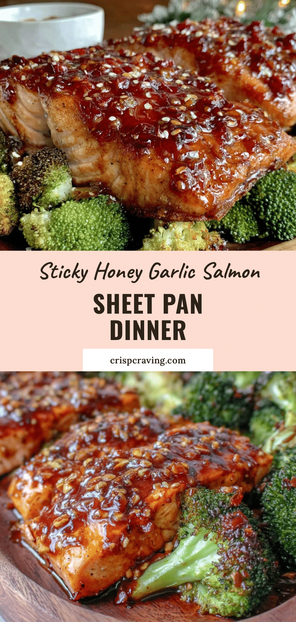 honey garlic glazed salmon recipe