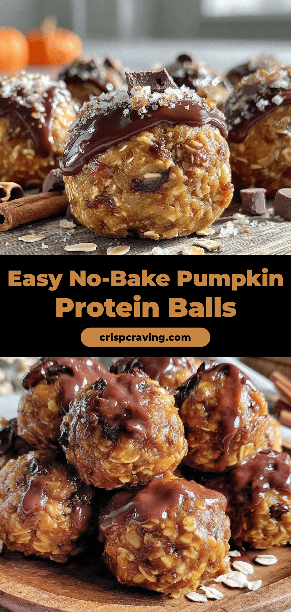 no bake pumpkin protein balls recipe