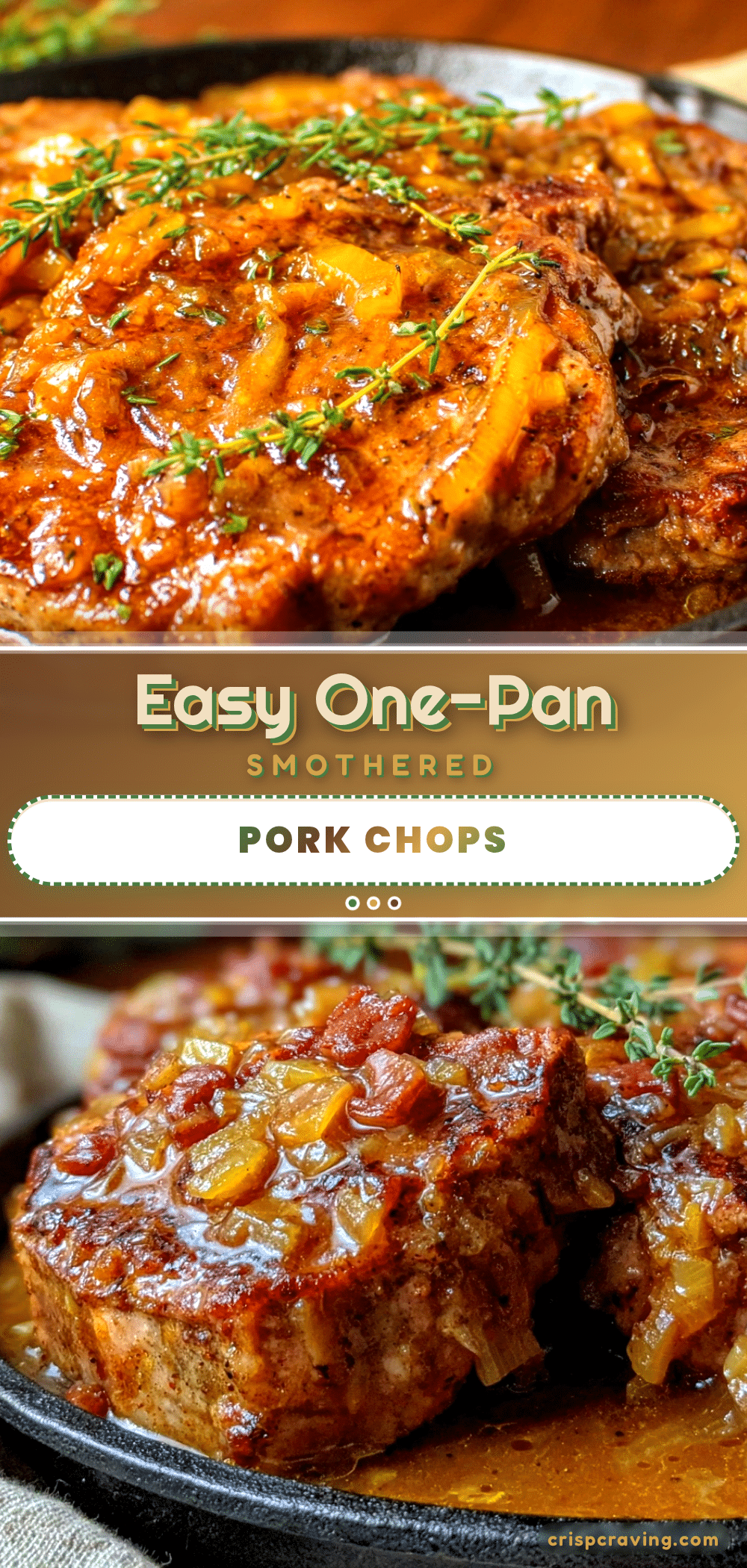 one-pan smothered pork chops recipe