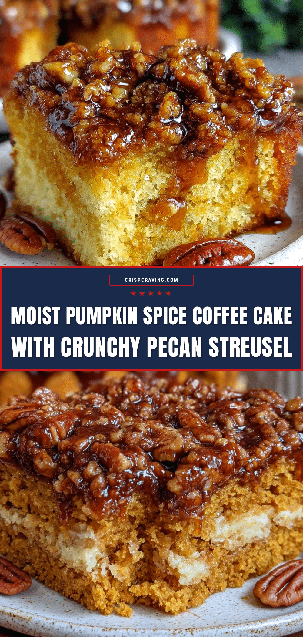 pumpkin spice coffee cake recipe