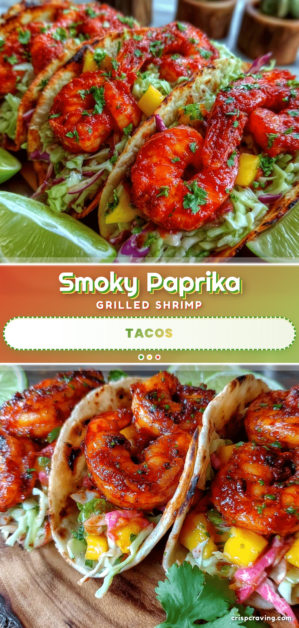 smoked paprika grilled shrimp tacos recipe