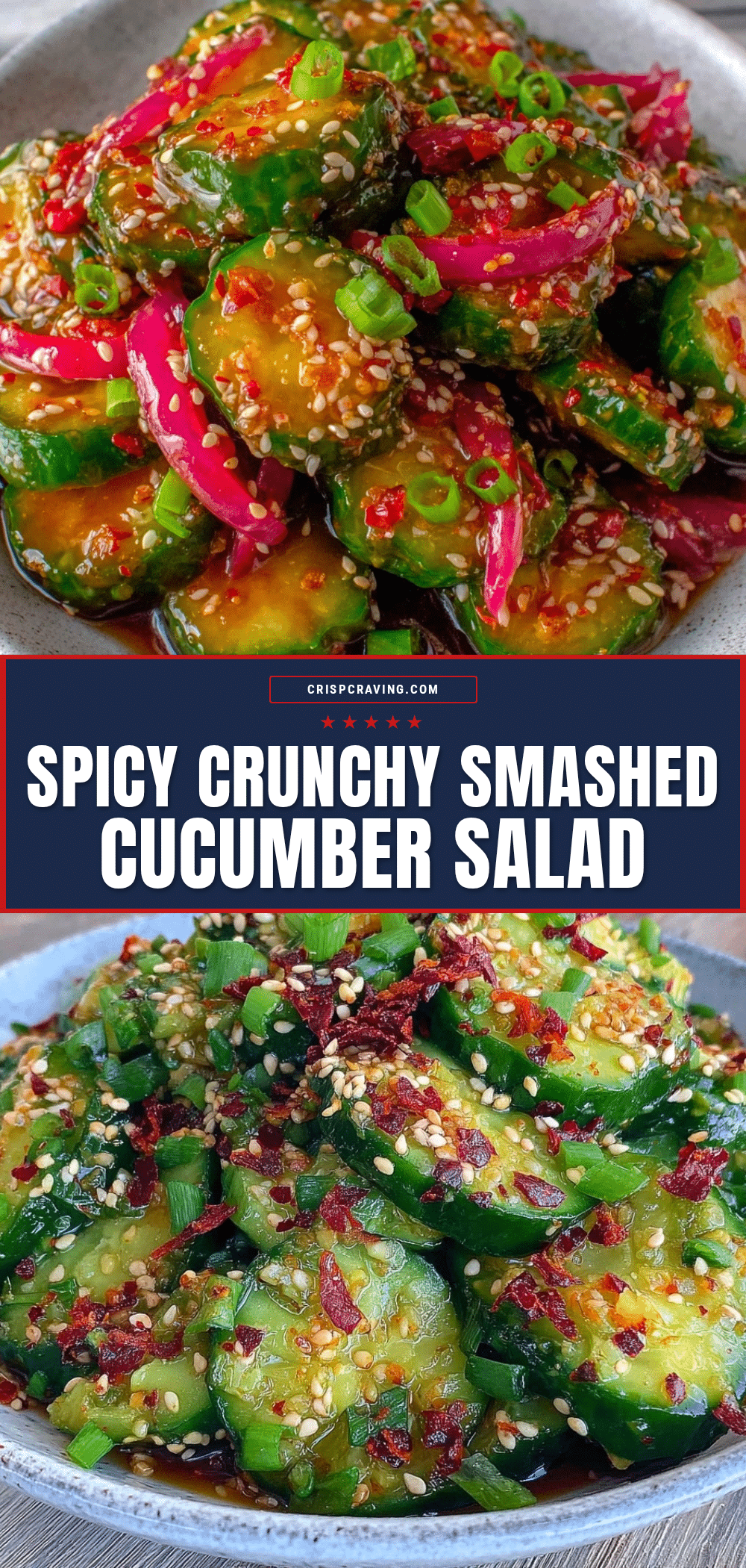 spicy smashed cucumber salad recipe